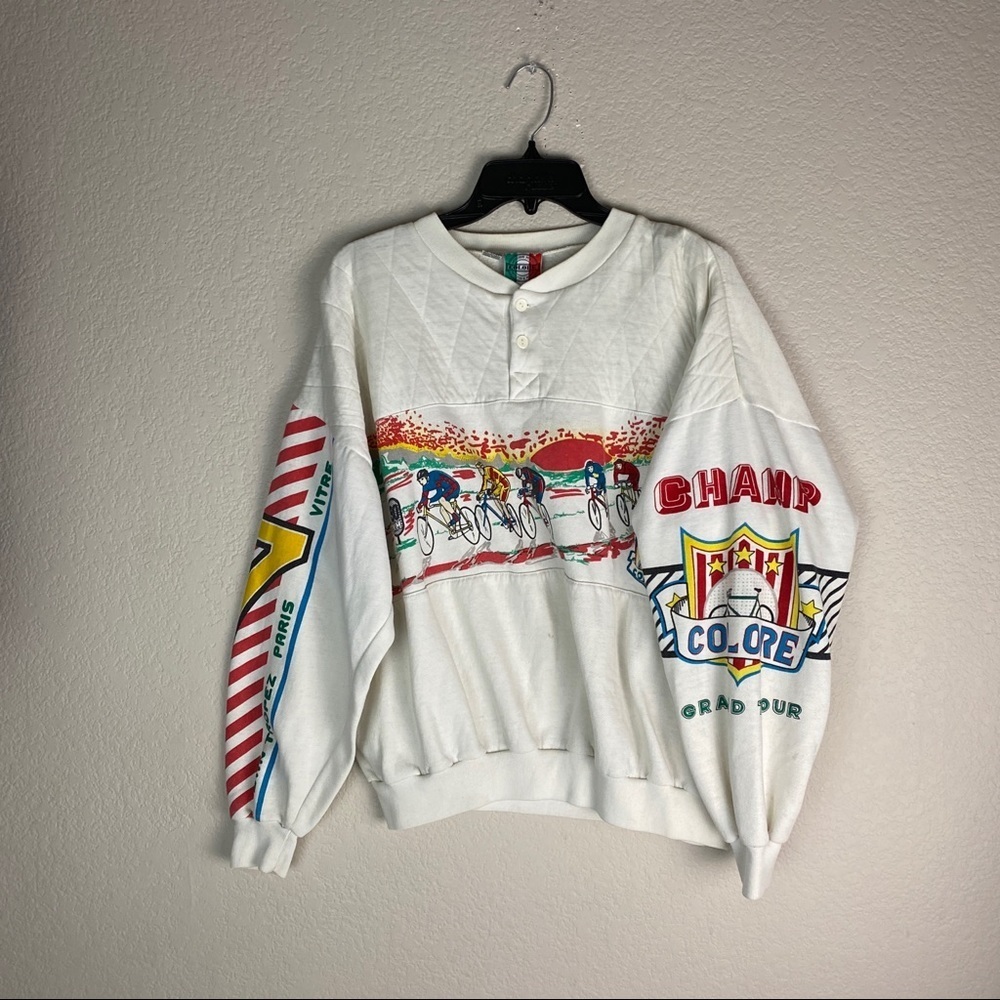 Vintage Colore Bike Champ Sweatshirt Size L/XL